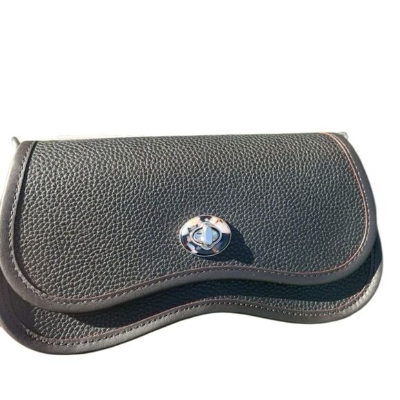 Coach Leather Wavy Dinky Crossbody/Shoulder Bag Coachtopia Pebbled Leather NWT - Picture 7 of 12